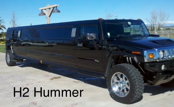 black hummer h2 limo